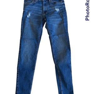 Hollister Distressed Super Skinny Men’s Jeans.  29x30